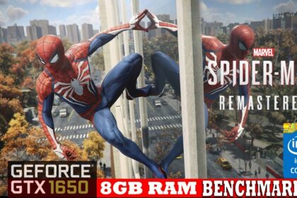 Marvel's Spider-Man Remastered BENCHMARKS GTX 1650 / 8GB RAM ULTRA SETTINGS 60FPS