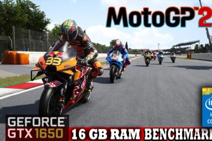 MotoGP 23 BENCHMARKS GTX 1650 / 16GB RAM ULTRA SETTINGS 60FPS