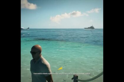 Hitman 3 || Hiding a body 50 meters away Automatically