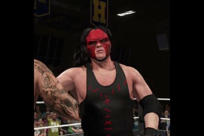 Kane Double Smacks Undertaker__WWE 2K23