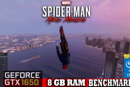 Marvel’s Spider-Man: Miles Morales BENCHMARKS GTX 1650 / 8GB RAM ULTRA SETTINGS 60FPS