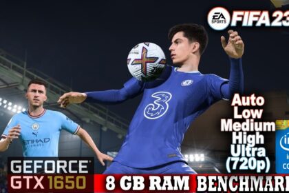 FIFA 23 (720p) BENCHMARKS GTX 1650 / 8GB RAM ULTRA SETTINGS 60FPS