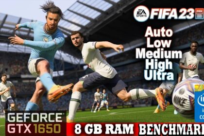 FIFA 23 BENCHMARKS GTX 1650 / 8GB RAM ULTRA SETTINGS 60FPS