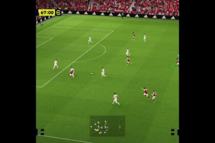 Thomas Partey shoot attempt is so realistic in eFootball 2023