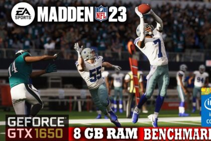 Madden NFL 23 BENCHMARKS GTX 1650 / 8GB RAM ULTRA SETTINGS 60FPS