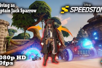 Disney Speedstorm __Robert Downey Jr aka Jack Sparrow Gameplay (1080p HD/60FPS)