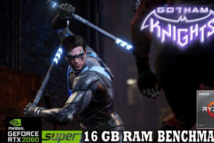 Gotham Knights BENCHMARKS RTX 2060 SUPER ULTRA SETTINGS 60FPS