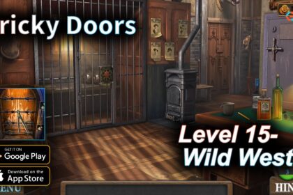 Tricky Doors Level 15 WILD WEST Complete Walkthrough with Explanation | GeekAlign