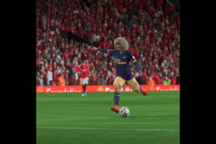 Fifa 23 Xavi Simons destroys DeGea #fifa23 #trending #gaming