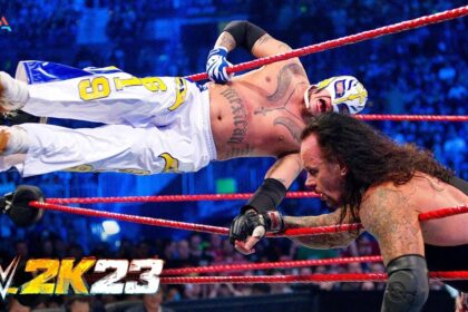 Undertaker Vs Rey Mysterio_Dont Regret Missing 5⭐Rated Match__WWE 2K23 (1080p/60fps)