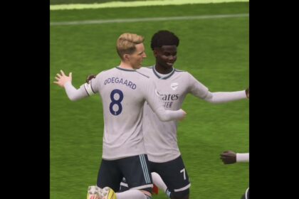 Saka Goal against Liverpool_Fifa 23 Gameplay