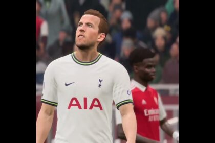 FIFA 23 {kane Narrow miss }