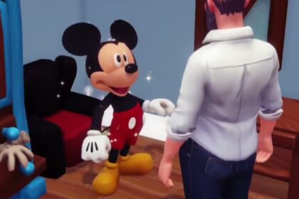 {Meeting Mickey Mouse and helping him }Disney Dreamlight Valley Gameplay