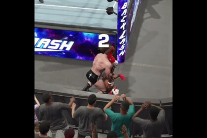 Rey Mysterio Reverse Smack in WWE 2K23