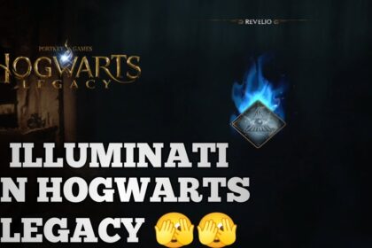 illuminati logo in Hogwarts Legacy Gameplay !