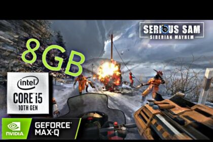 Serious Sam: Siberian Mayhem Benchmark !!! 8gb RAM GTX 1650 || Intro Scene & gameplay || 4K