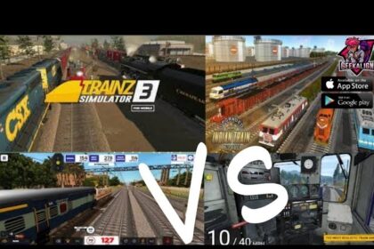 Traniz simulator 3 vs Indian train simulator Comparison || GeekAlign